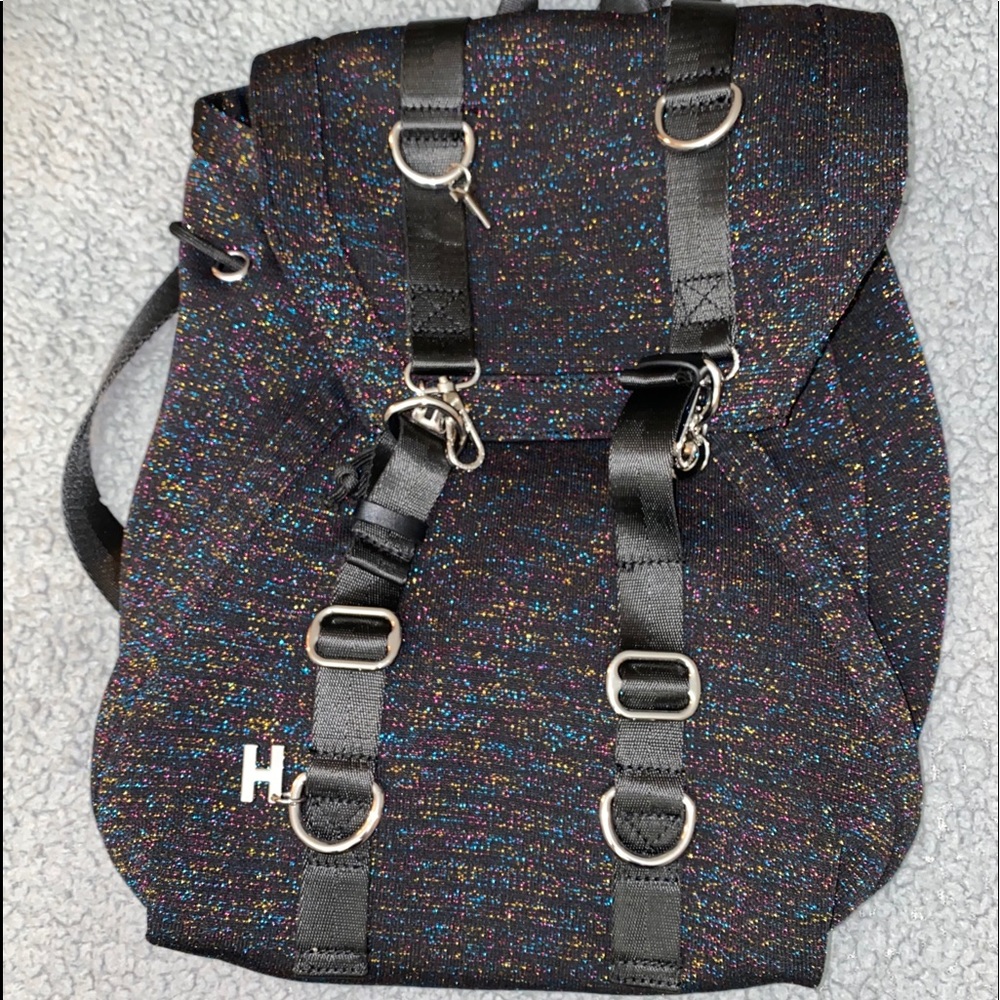 Zara glittery back pack